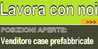 Lavora con noi venditore case prefabbricate
