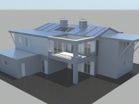 Casa prefabbricata Correggio render1