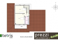 casa prefabbricata M17 Pianta P1