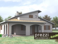 casa prefabbricata M17 Tetris Pianta Render